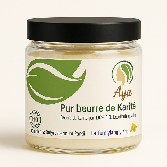 🌼 Beurre de Karité BIO | Parfum Ylang-Ylang